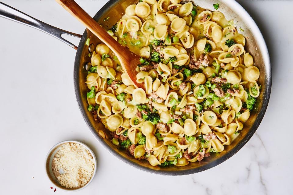 Broccoli Bolognese with Orecchiette