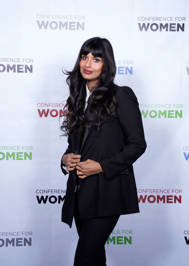 Closeup of Jameela Jamil