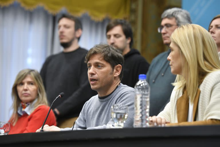 Axel Kicillof y Verónica Magario