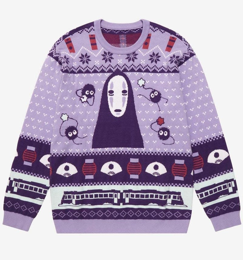 no face sweater