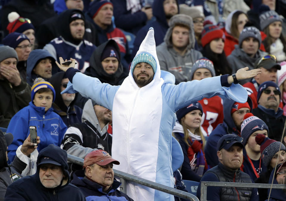 This <span>man</span> aquatic mammal deserves a return to the playoffs. (AP Photo/Steven Senne)