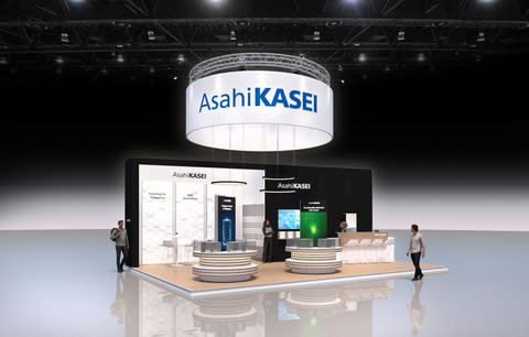 Asahi Kasei booth at Fakuma (Photo: Business Wire)