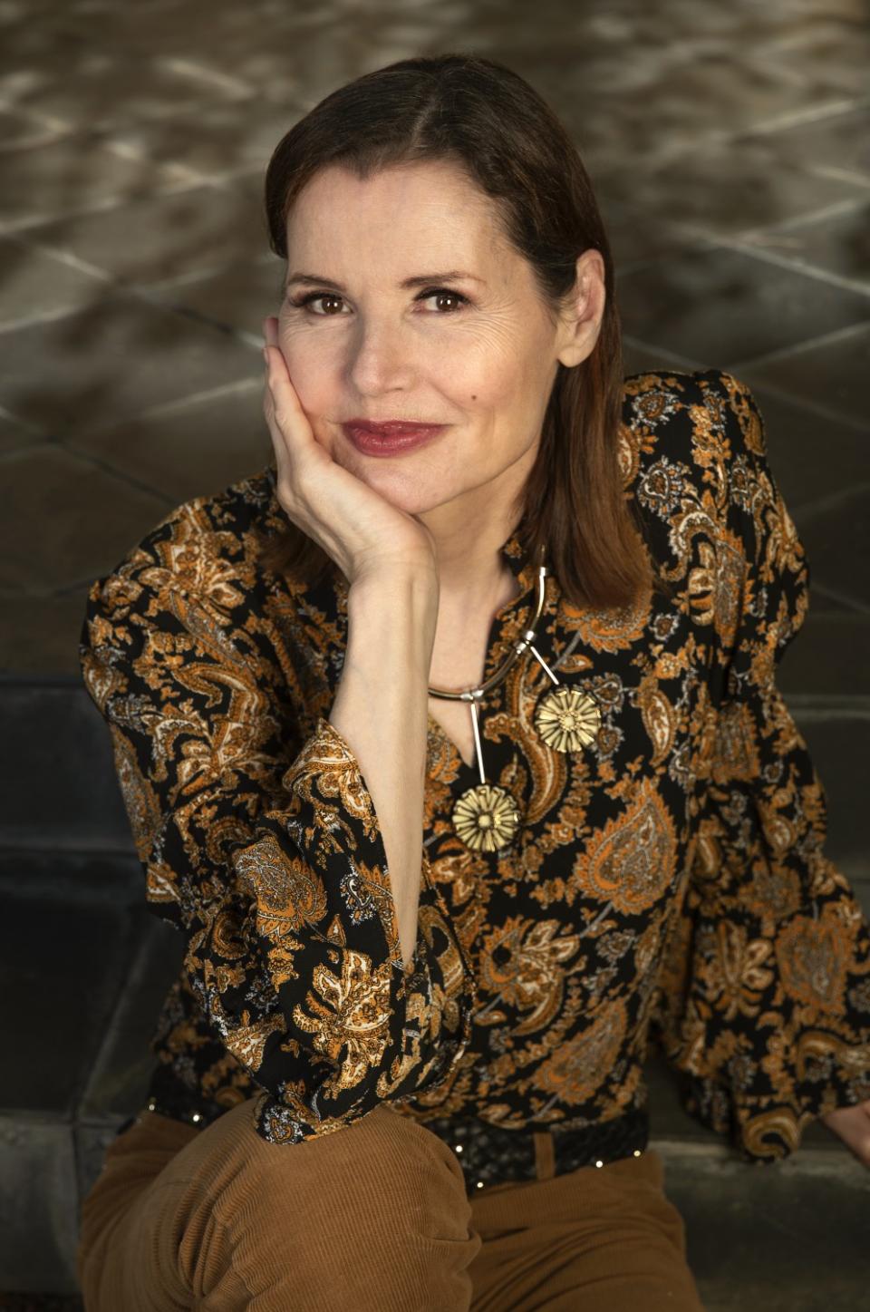 Actress Geena Davis