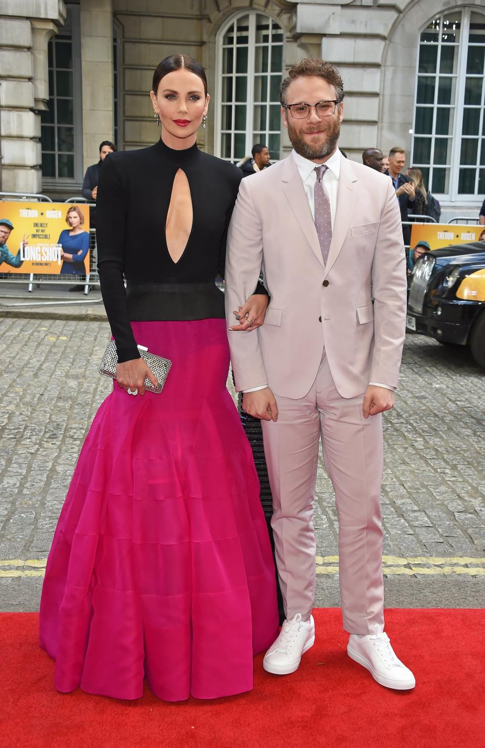 Powerful: The pair hit the red carpet premiere for their rom-com (Dave Benett)