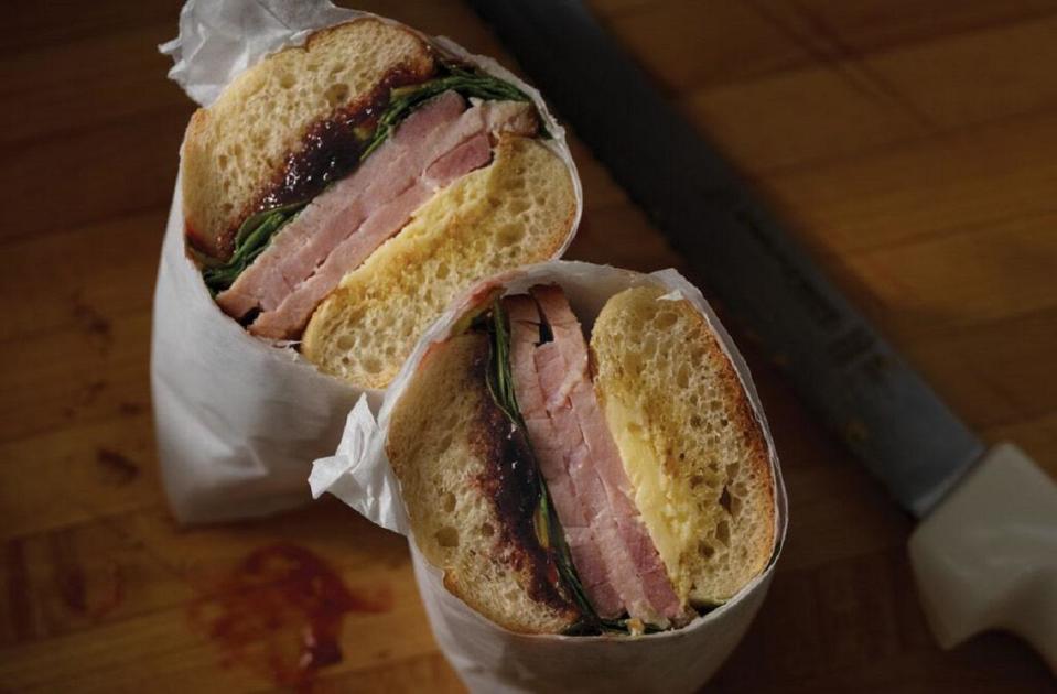 Spiral Ham Sandwich