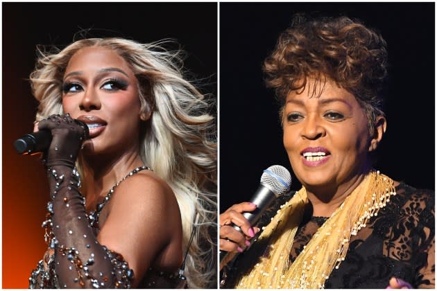 Victoria Monet and Anita Baker - Credit: Paras Griffin/Getty Images; Paras Griffin/Getty Images