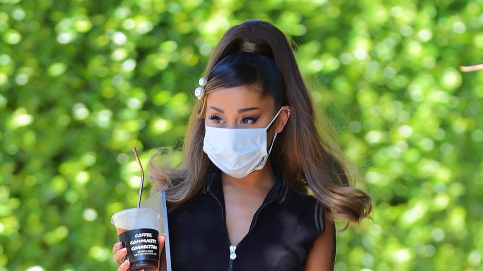 <p>Her last name may be the size of a Starbucks order, but Ariana Grande supports other spots too.</p> <p>Grande recently showed her love for Black-owned coffee shop <a href="https://www.instagram.com/southlacafe/" rel="nofollow noopener" target="_blank" data-ylk="slk:South L.A. Cafe;elm:context_link;itc:0;sec:content-canvas" class="link ">South L.A. Cafe</a> after <a href="https://people.com/food/ariana-grande-reportedly-unfollows-starbucks-after-banning-workers-from-wearing-black-lives-matter-garb/" rel="nofollow noopener" target="_blank" data-ylk="slk:unfollowing Starbucks;elm:context_link;itc:0;sec:content-canvas" class="link ">unfollowing Starbucks</a> after the chain initially decided that its employees could not wear <a href="https://people.com/crime/black-lives-matter-protests-photos-week-three/" rel="nofollow noopener" target="_blank" data-ylk="slk:Black Lives Matter;elm:context_link;itc:0;sec:content-canvas" class="link ">Black Lives Matter</a> clothing or accessories. (They later reversed the decision.)</p>