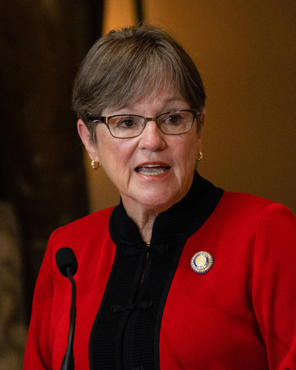 Kansas Governor Laura Kelly (Eric Lee / Bloomberg via Getty Images file)