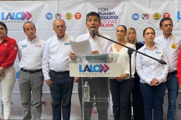 Eduardo Rivera, candidato del PAN al gobierno de Puebla, denuncia ataque en su domicilio; hay dos detenidos