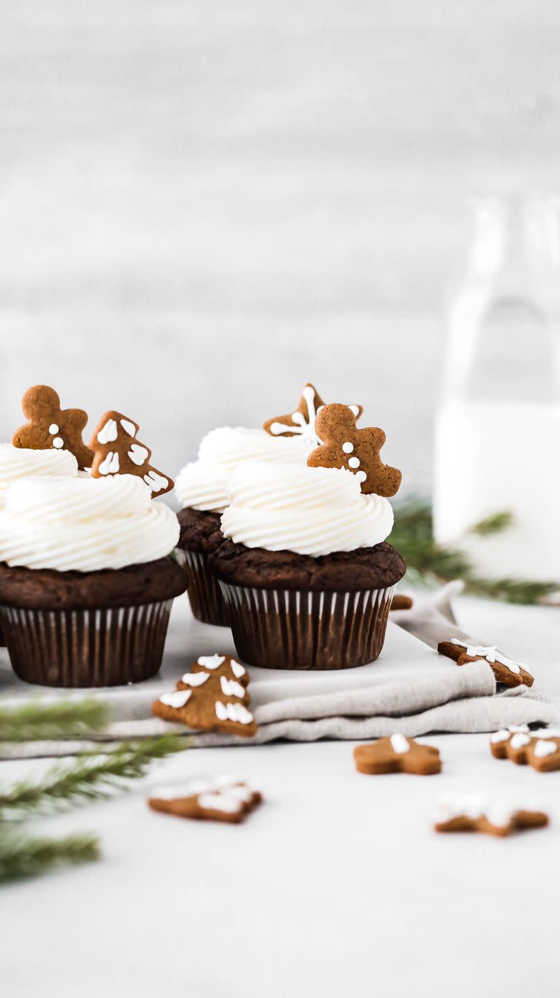 Gingerbread Cupcakes