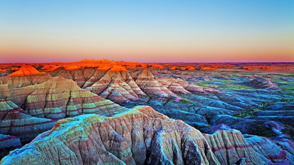 Badlands National Park in South Dakota