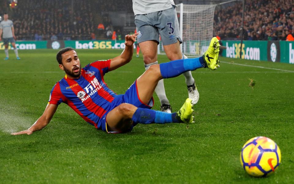 Andros Townsend in action for Crystal Palace - REUTERS