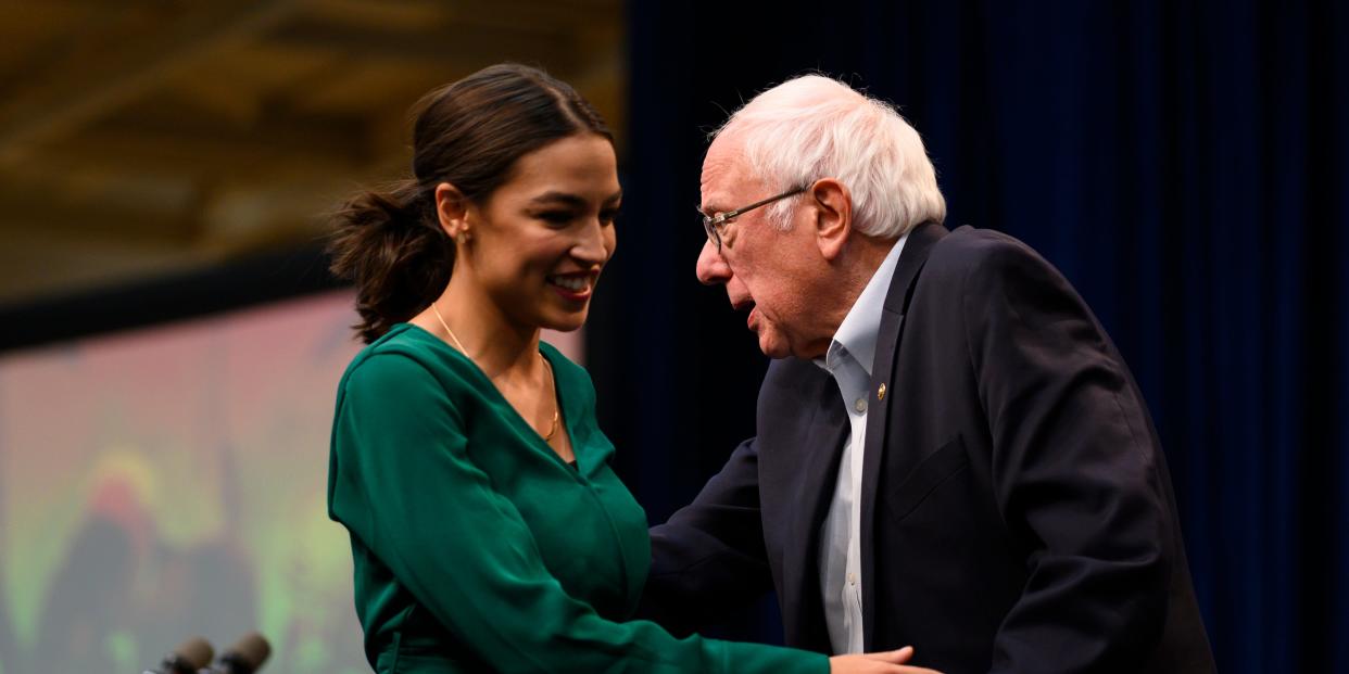 Sanders AOC