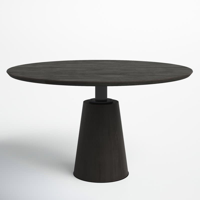 <p><a href="https://go.redirectingat.com?id=74968X1596630&url=https%3A%2F%2Fwww.jossandmain.com%2Ffurniture%2Fpdp%2Fthelma-48-mango-solid-wood-pedestal-dining-table-j000691022.html&sref=https%3A%2F%2F" rel="nofollow noopener" target="_blank" data-ylk="slk:Shop Now;elm:context_link;itc:0;sec:content-canvas" class="link rapid-noclick-resp">Shop Now</a></p><p>Thelma Dining Table</p><p>jossandmain.com</p><p>$1600.00</p>