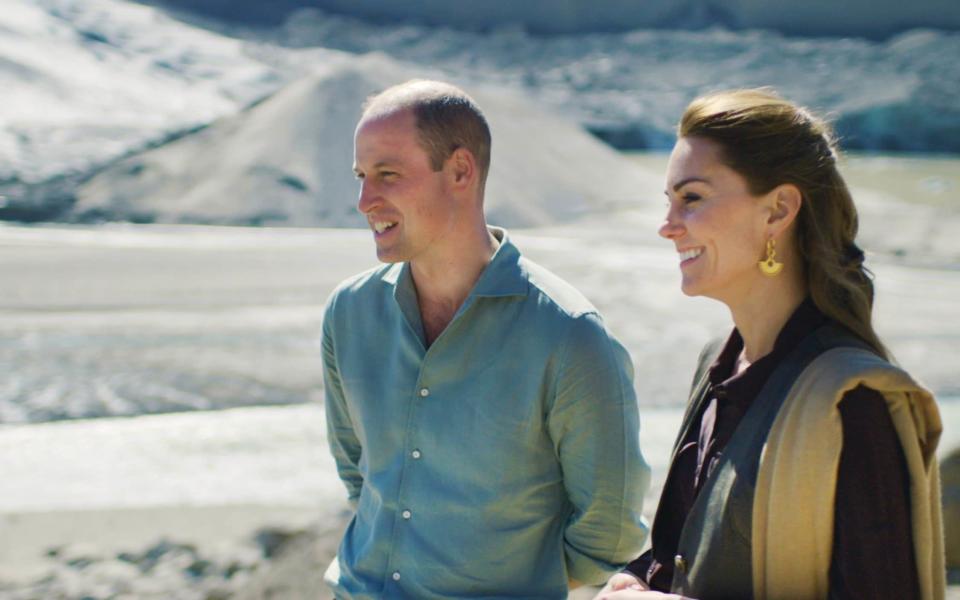 The Duke and Duchess of Cambridge speaking about the environment in Pakistan - ITV