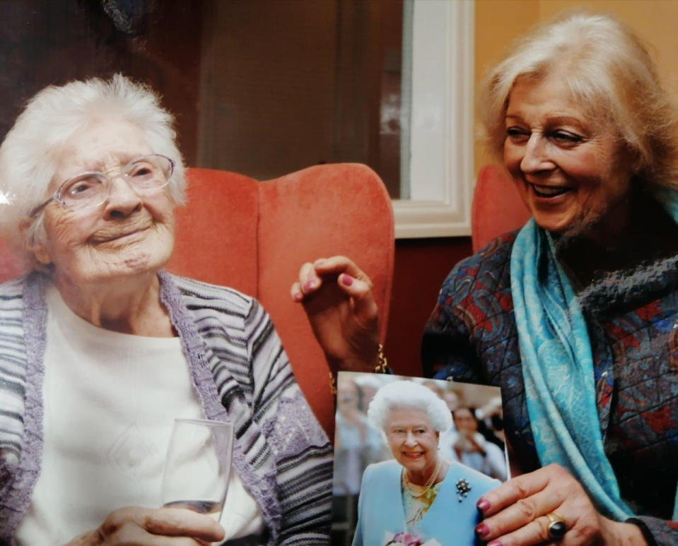 Undated handout photo issued by Hansons of Princess Alexandra (left) and Marjorie Dawson, who served as personal dresser and maid to the Queen's cousin for 36 years. Touching private letters from the royal family to the trusted servant, including notes from Charles expressing his personal feelings about major life events and a controversial television appearance, are to go up for auction.