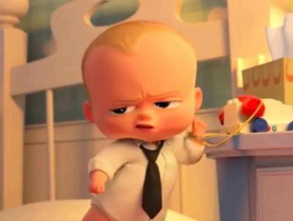 A new TV series based on ‘The Boss Baby’ is coming to Netflix in May (Universal Pictures)