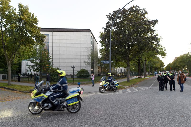 Anti-Semitic attack at Hamburg synagogue