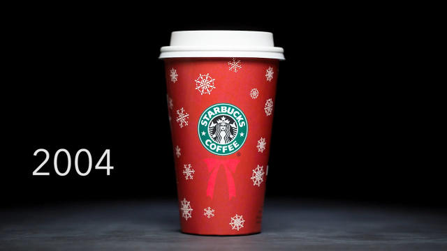 20 Years of Starbucks Christmas Cups