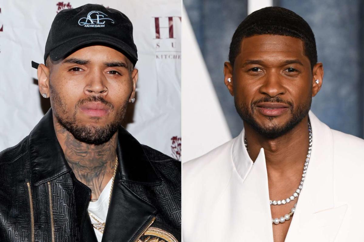 Chris Brown and Usher Both Take the Stage at Las Vegas Music Festival After Alleged Fight