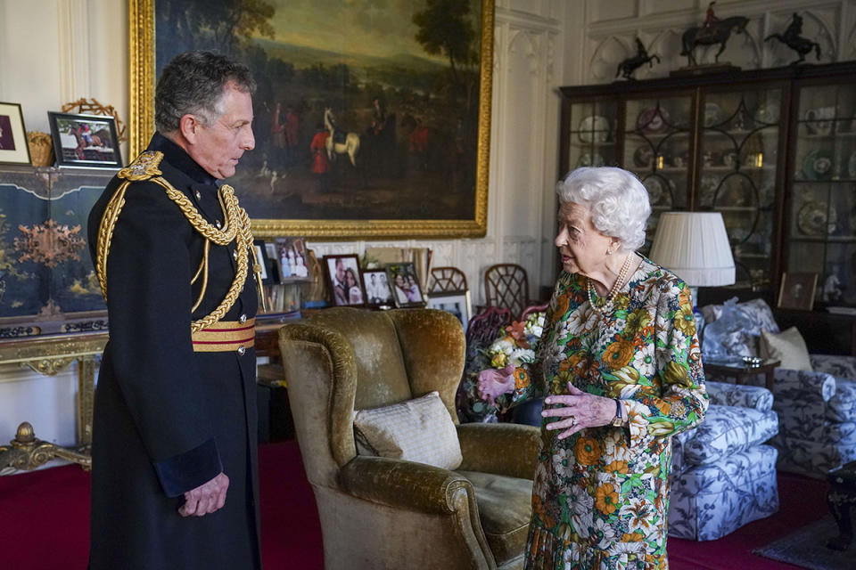 A photo of the Queen has sparked further concerns for her health following her hospitalisation last month. Photo: Getty