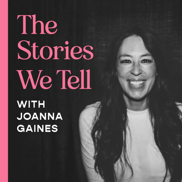 Joanna Gaines' memoir, "The Stories We Tell," has the same title as the Joanna Gaines podcast launching on Nov. 7, 2022.<p>Magnolia</p>