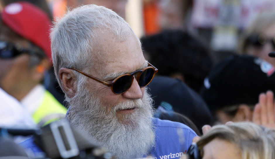 David Letterman blasts Trump in interview.