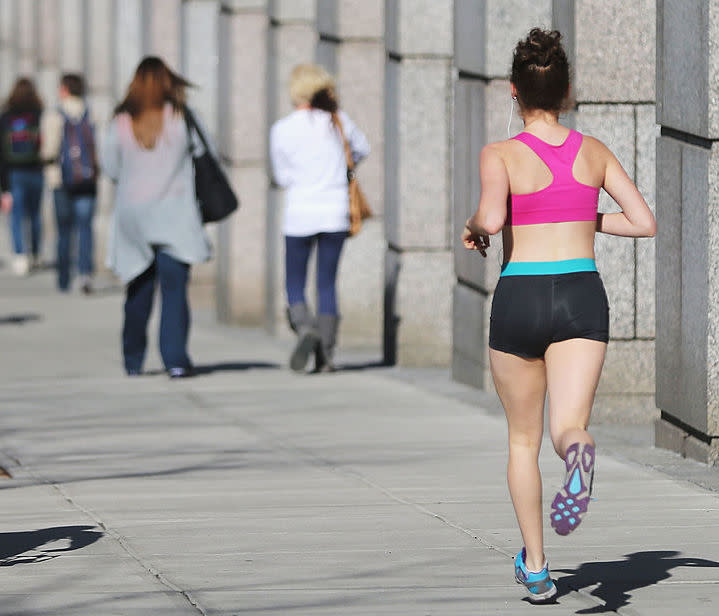 Exercise allergy is a real thing [Photo: Getty]