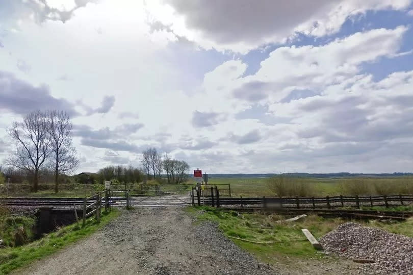 The level crossing at Carr Lane, Worlaby, pictured here years ago, has been closed by Network Rail