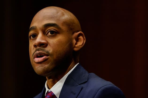 Mathis, Biden's nominee to the 6th U.S. Circuit Court of Appeals, testifies before the Senate Judiciary Committee in a hearing on Capitol Hill. (Photo: Elizabeth Frantz via Reuters)