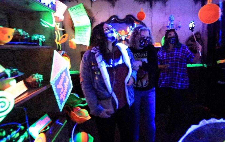 The Haunt is one of the last remaining traditional haunted houses in San Luis Obispo County. Tribune reporters Kaytlyn Leslie, Lindsey Holden and former reporter Gabby Ferreira brave the ghoulish haunted house.