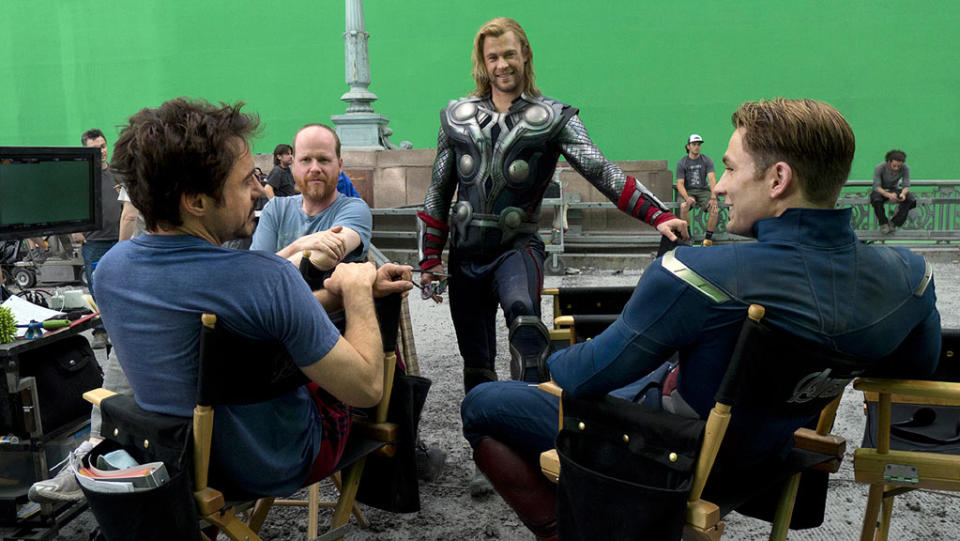 The Avengers 2012 Paramount Robert Downey Jr. Chris Evans Chris Hemsworth Joss Whedon