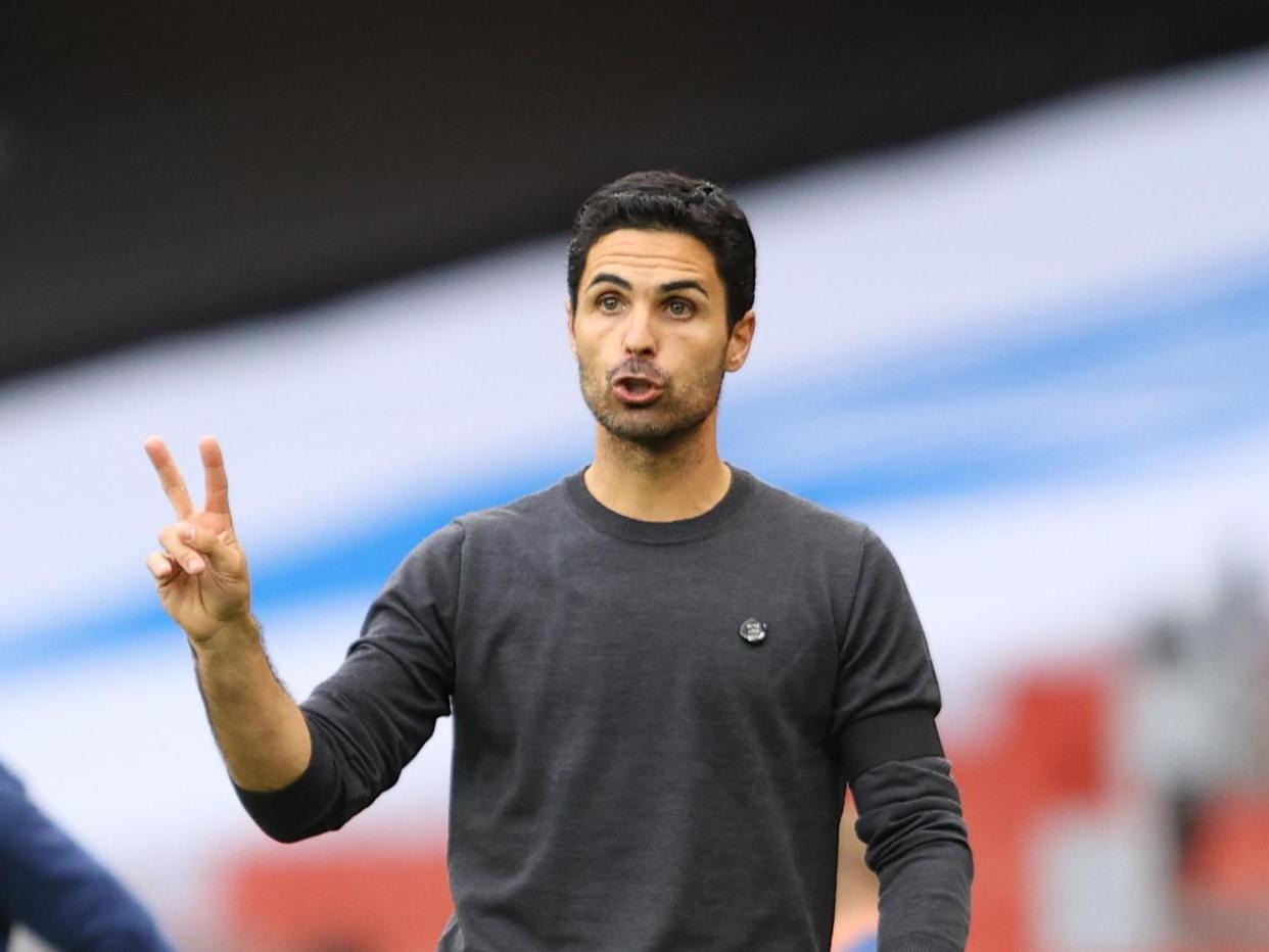 Arteta is beginning to find progress at Arsenal: Getty