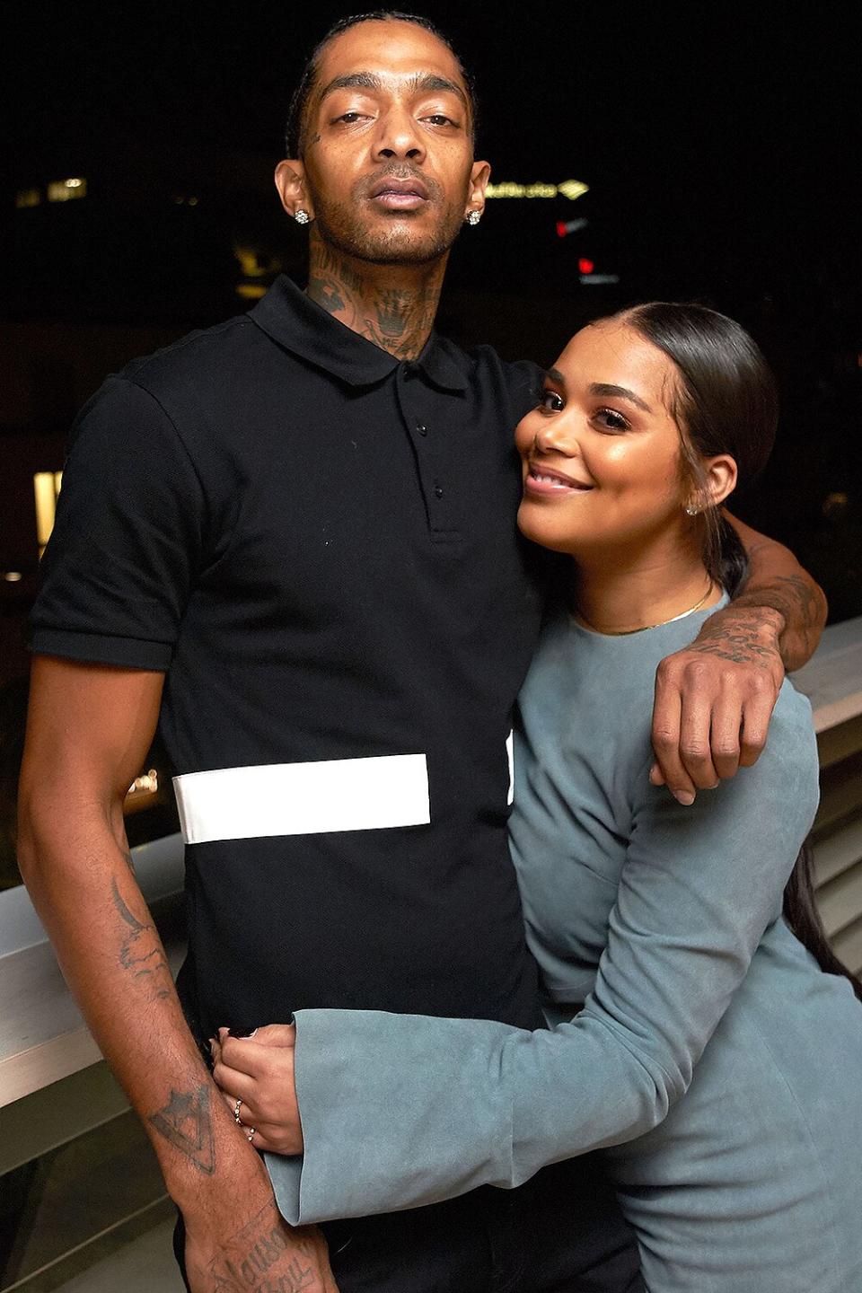 Nipsey Hussle and Lauren London