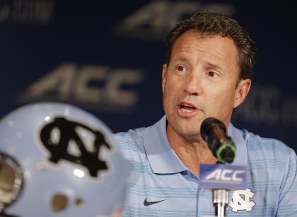 Larry Fedora issued a statement on the suspended players on Wednesday. (AP)