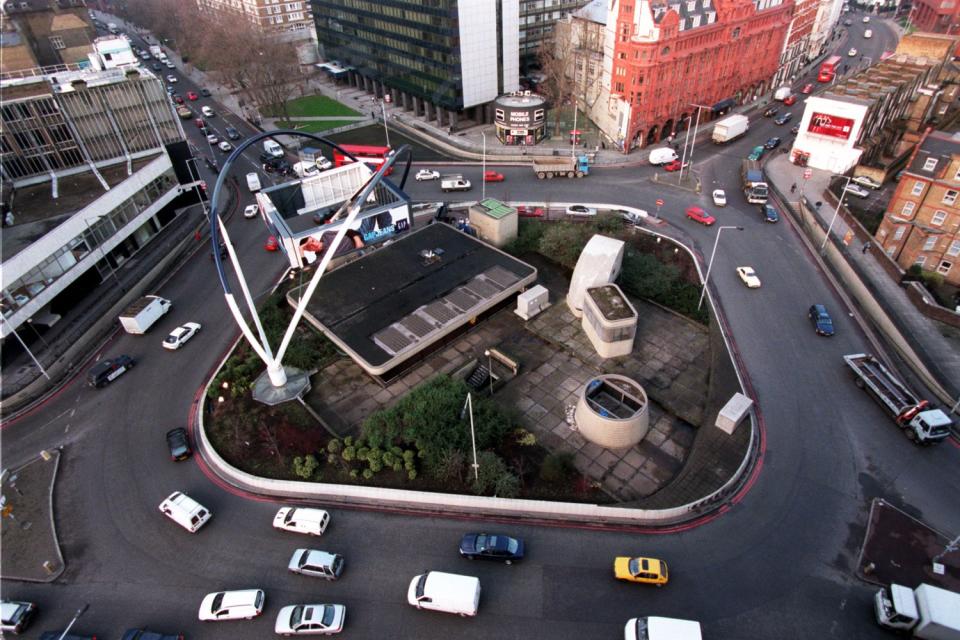 High tech: Inmarsat's headquarters are perched on the edge of Old Street's Silicon Roundabout