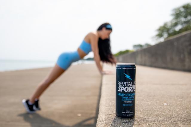 Play Harder and Recover Faster with Revitalize Sports Hemp Recovery Drink