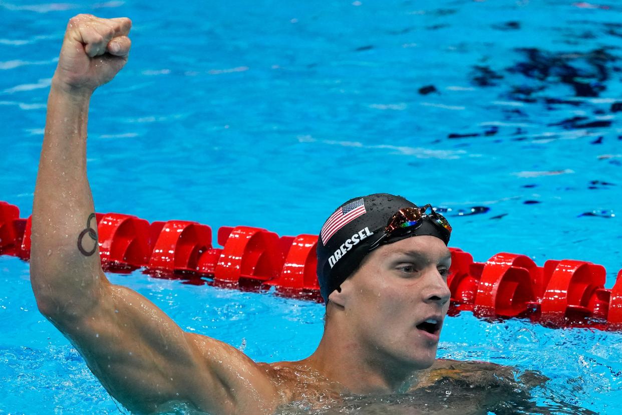 Tokyo Olympics Swimming (Copyright 2021 The Associated Press. All rights reserved)