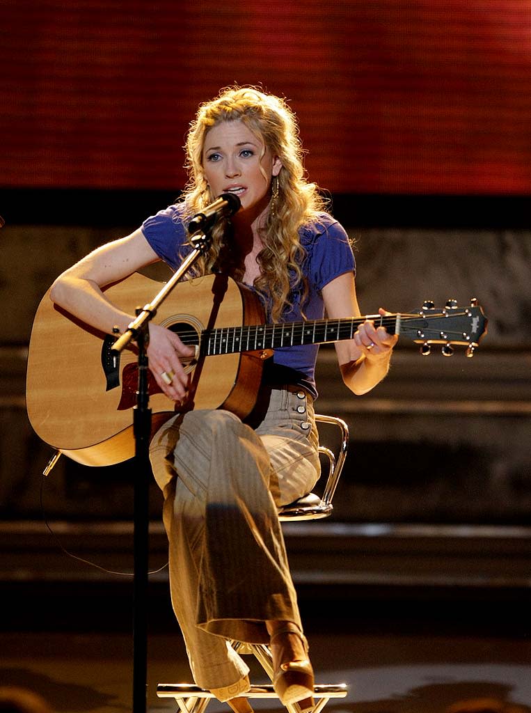 Brook White performs as one of the top 9 on the 7th season of American Idol.