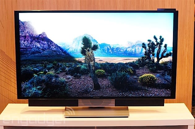 Bang & Olufsen's BeoVision Avant is a 55-inch UHD TV that moves