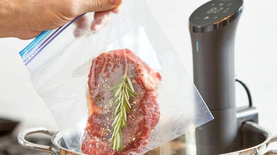 Sous vide cookers maintain a precise temperature, delivering exact results with little effort.