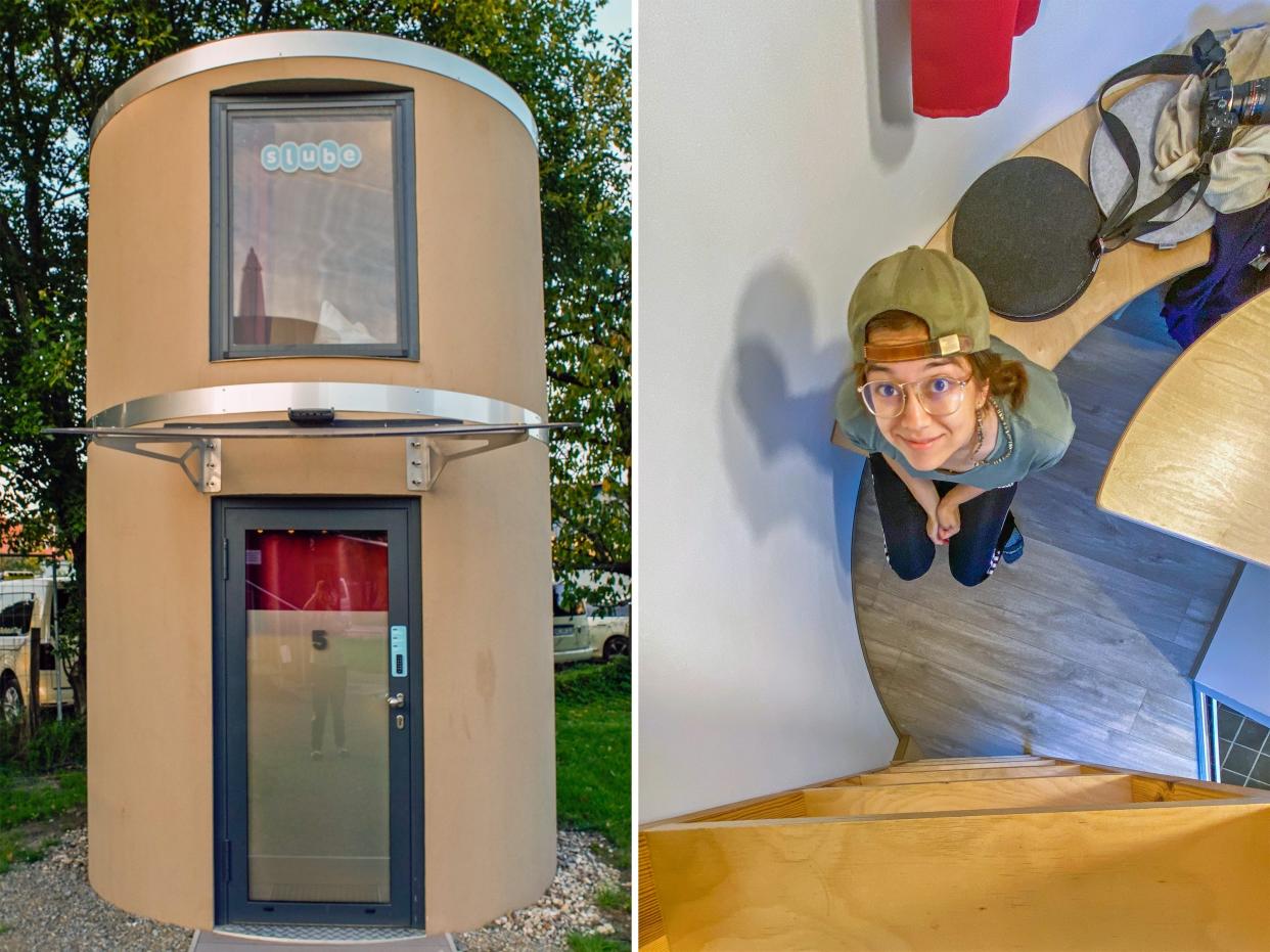 Insider's reporter stayed at a tiny home hotel in Germany and was amazed at how well it used a small space.