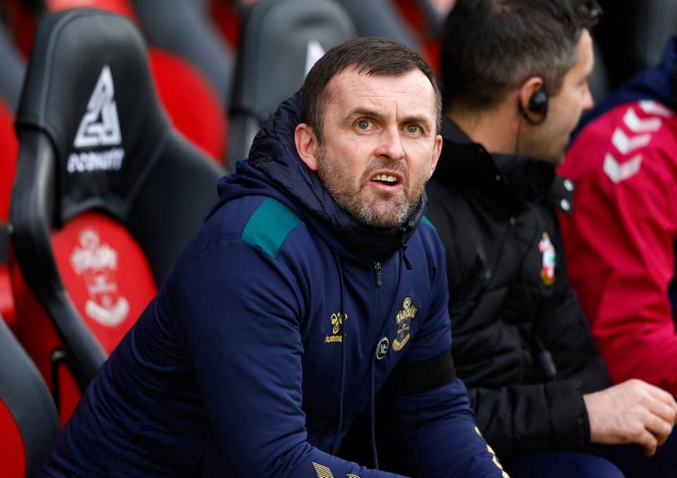 Nathan Jones is under pressure (REUTERS)