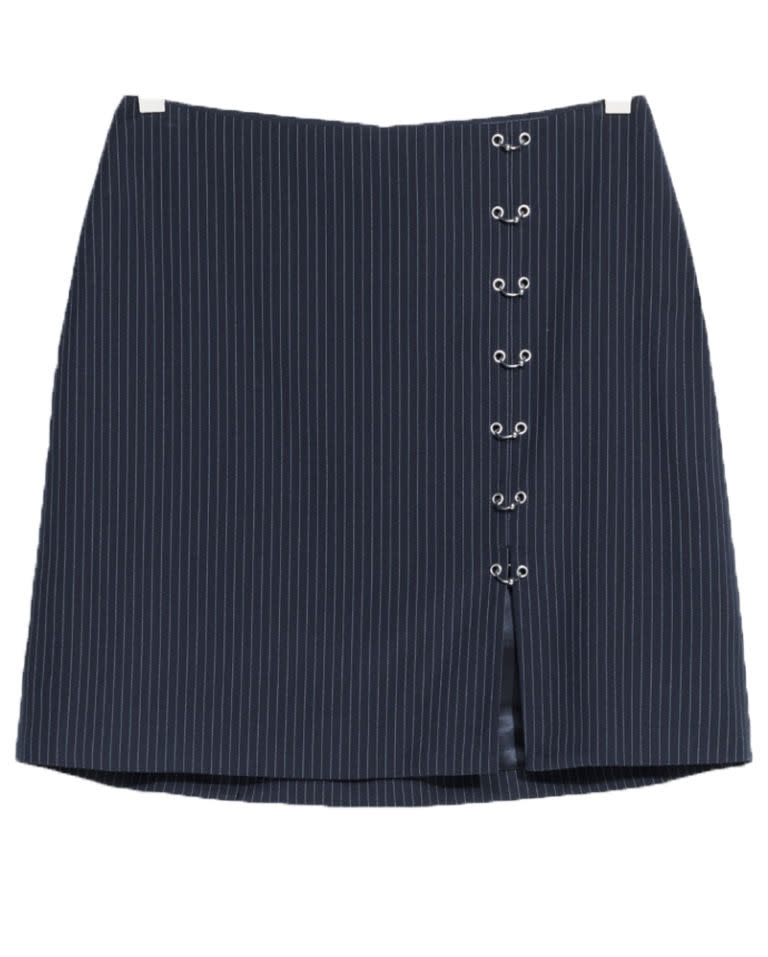 & Other Stories, b<span>uy now for </span><a rel="nofollow noopener" href="https://www.stories.com/gb/Ready-to-wear/Bottoms/Eyelet_Mini_Skirt/582932-0543375002.2" target="_blank" data-ylk="slk:£59;elm:context_link;itc:0;sec:content-canvas" class="link ">£59</a>