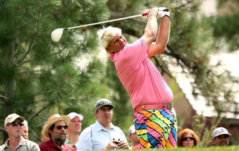 Golfer John Daly was one of the first athletes to sign on to wear Loudmouth apparel in competition.