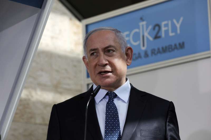 以色列總理納坦雅胡（Benjamin Netanyahu）（AP）