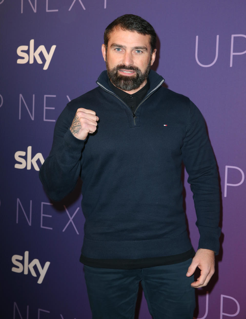 Ant Middleton arrives for the Sky Up Next showcase at the Tate Modern, London.