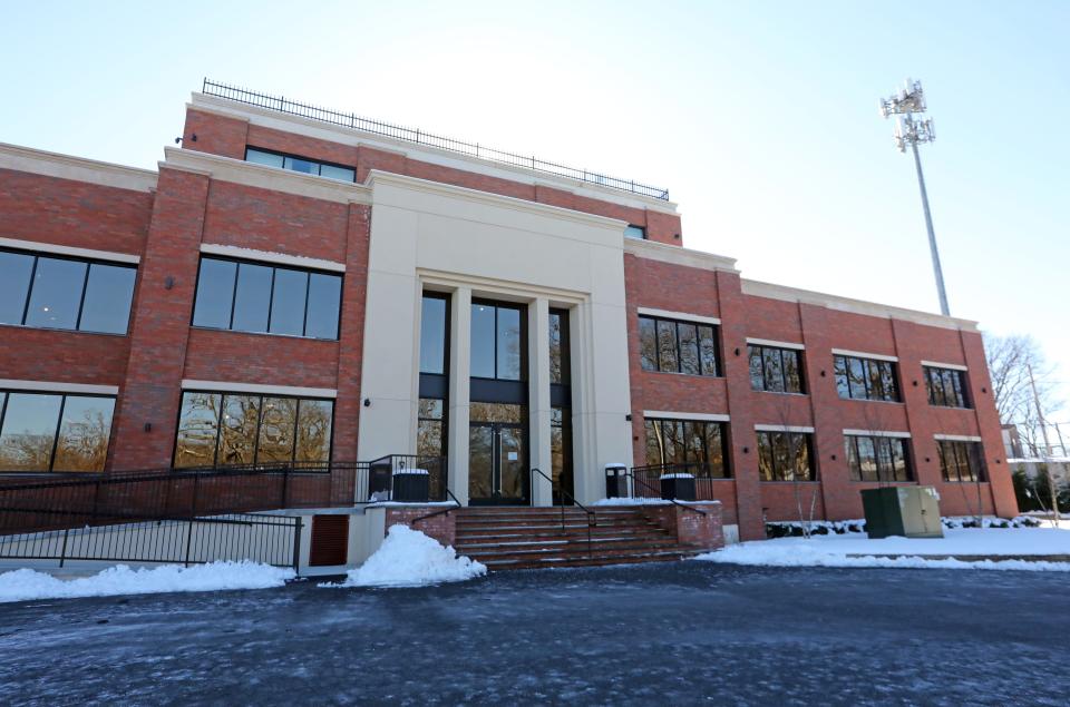 The future site of the Rebecca School North in Mount Vernon, Feb. 14 2024. The NYC-based school for special needs children is expanding to Westchester and will open in September 2024.