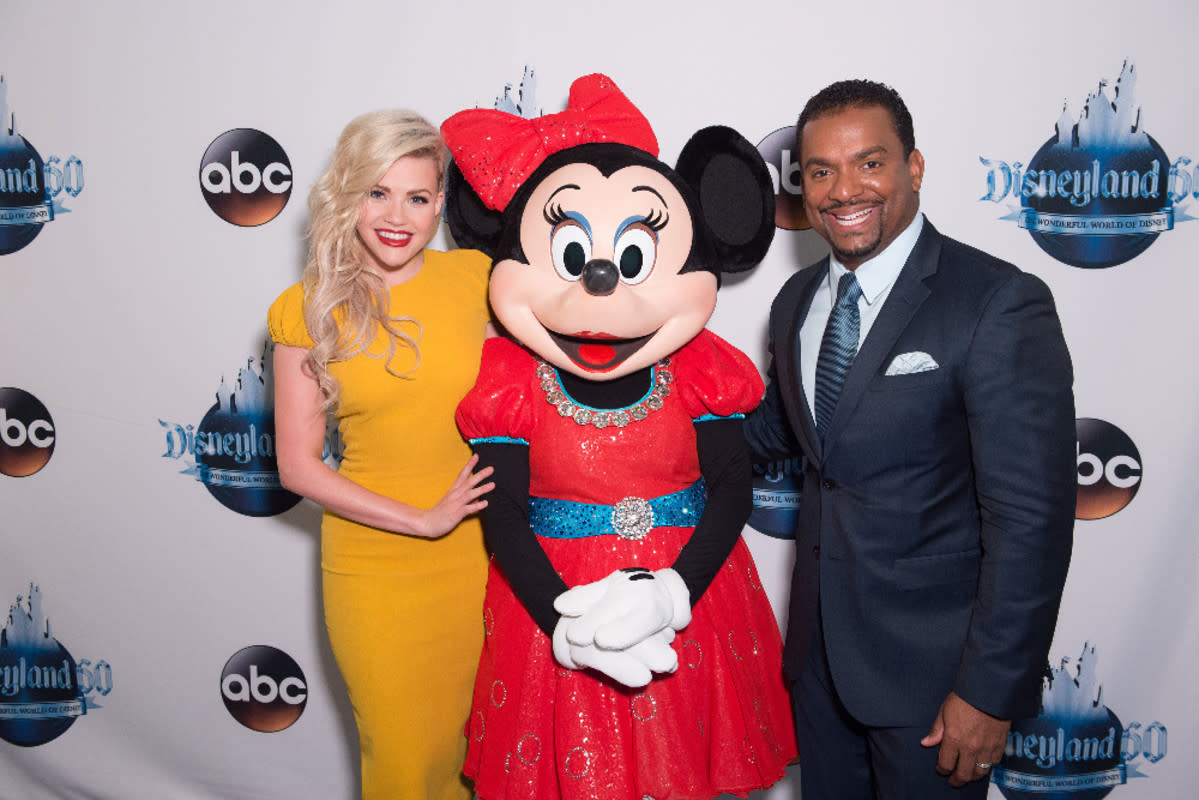 Whitney Carson, Minnie Mouse and Alfonso Ribeiro<p>ABC/Richard Harbaugh</p>