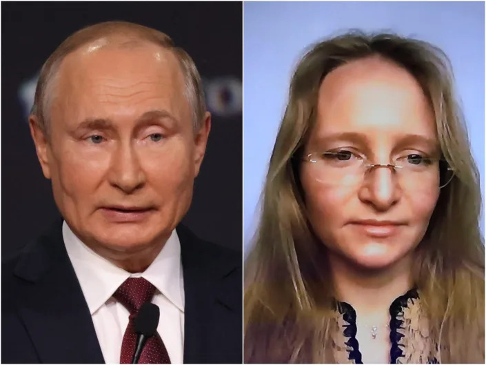 Vladimir Putin Katerina Tikhonova